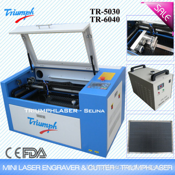 60W China Hot Sale Mini Update CO2 Wood Laser Engraving Machine Cheap